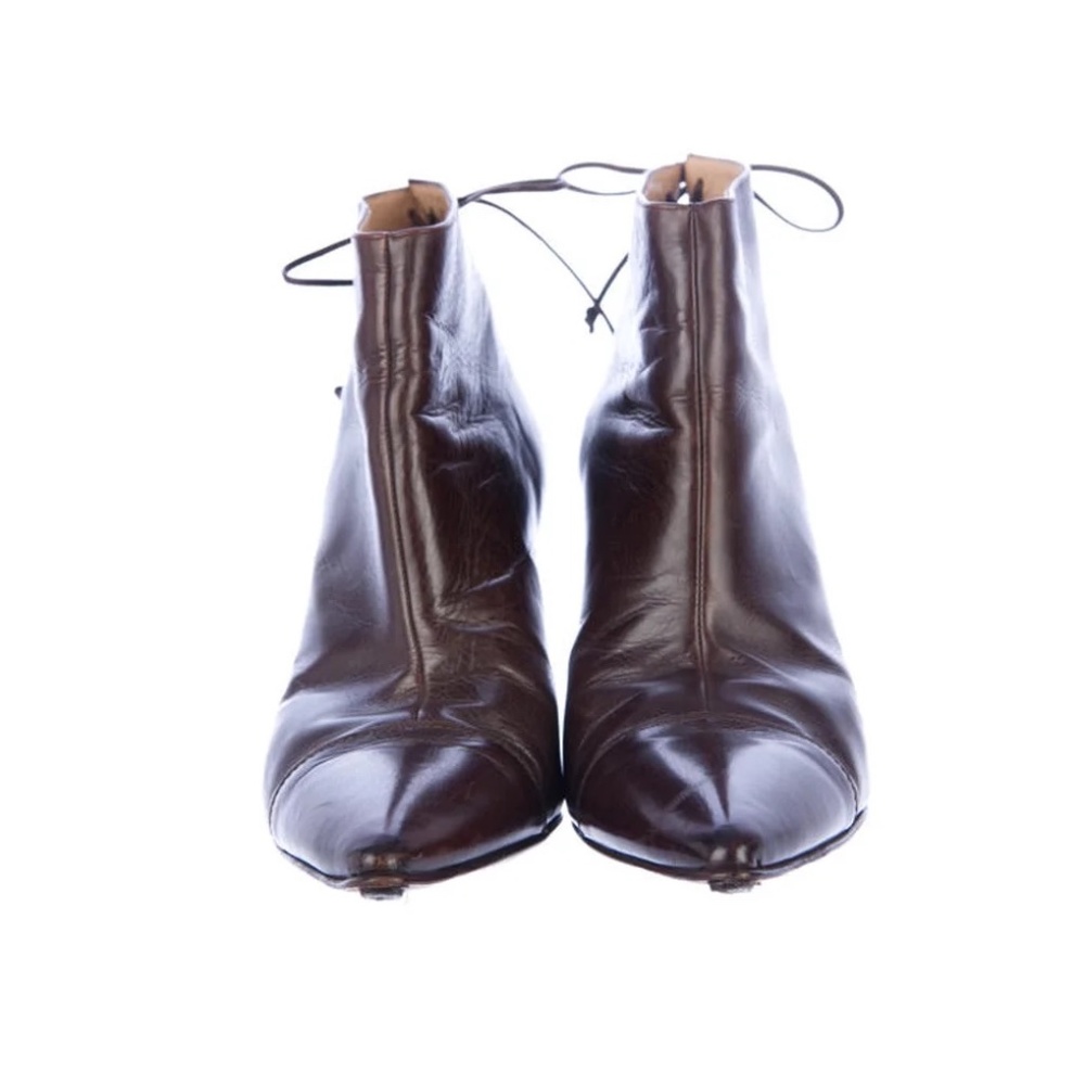 MANOLO BLAHNIK AUTHENTIC brown women(8.5)Dust Bag inc'd and Receipt provided